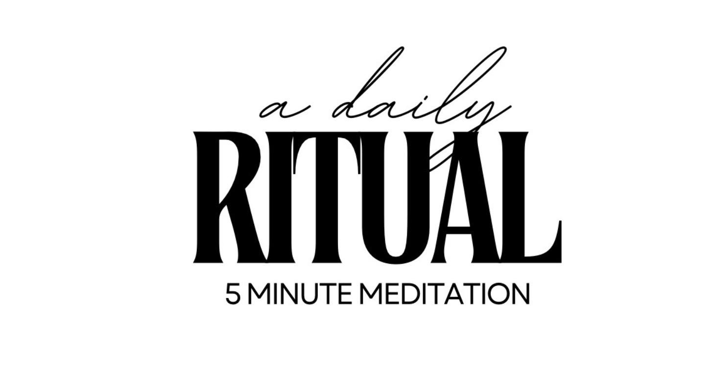 A Daily Meditation Ritual Membership, $11
