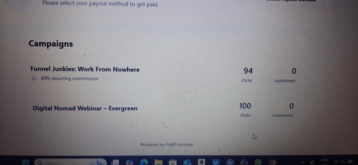 I'm really trying my best. So thankful something is happening.  No customers yet....but I am hopeful. 