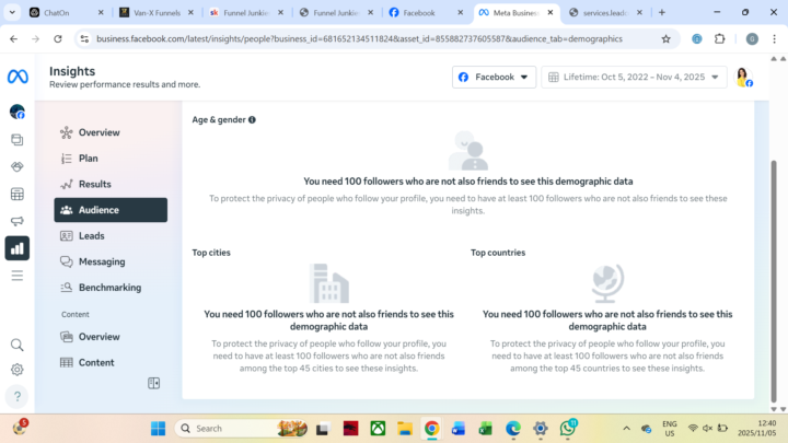 Let's all help each other to achieve 100 followers. This way Facebook can send your posts worldwide .