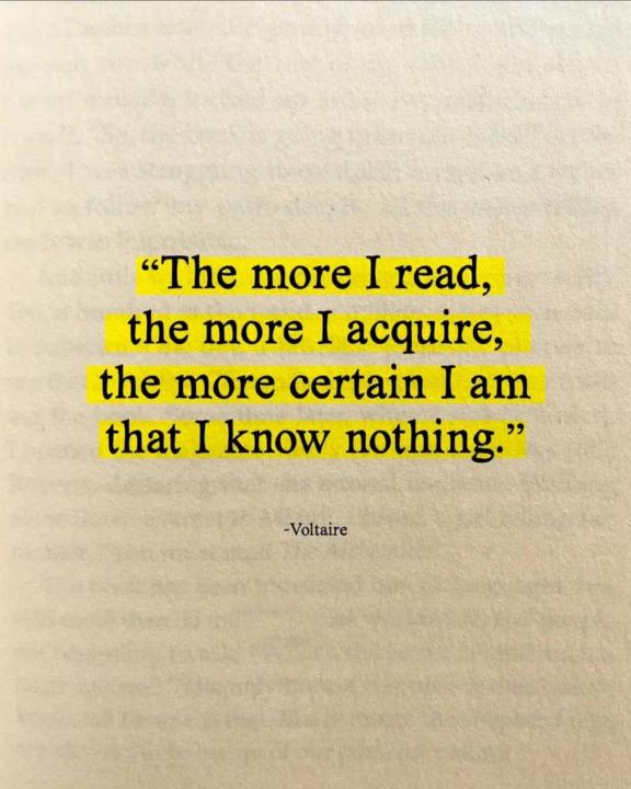 Be a learner for life.