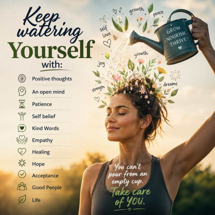 Keep watering Yourself