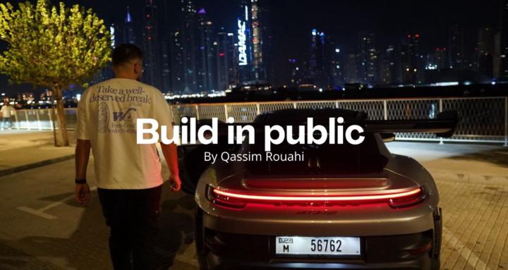 Building in public by Qassim