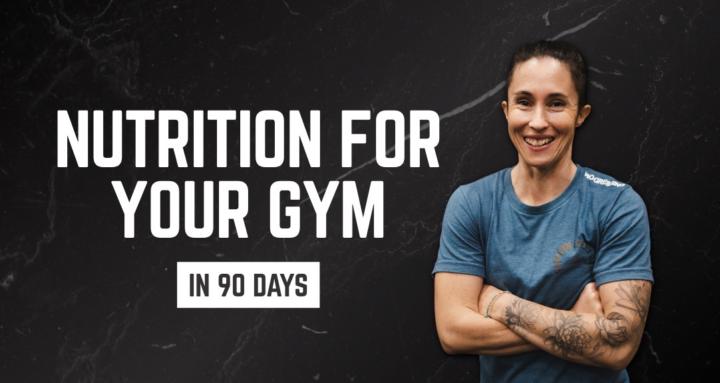 Nutrition For Your Gym