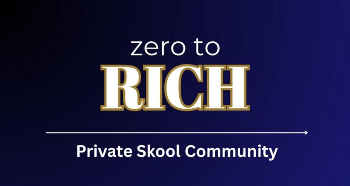 Zero to Rich