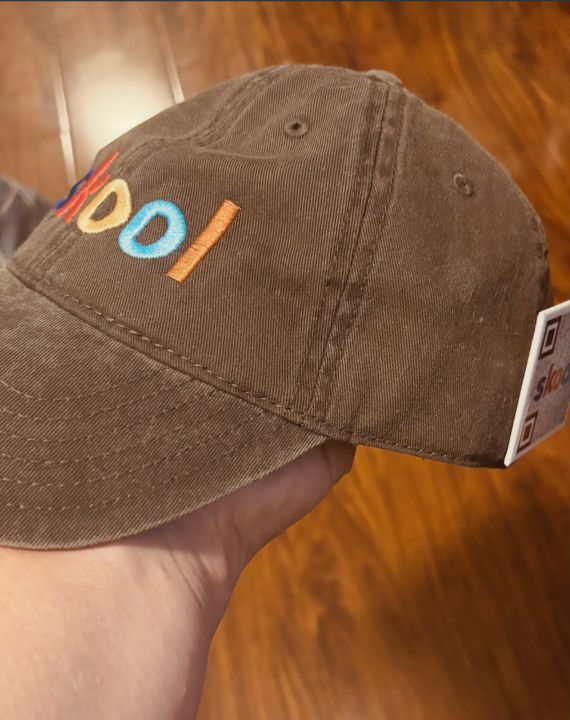 The Skool Hat + My Skool Bio QR Code Button Strikes Again!