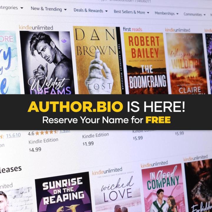 🚨 New Domain Launch: author.bio 🚨