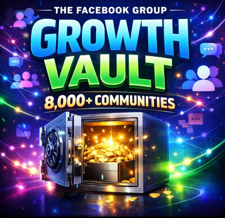 🔥The Facebook Group Growth Vault - 8 000+ communities ($3)🔥