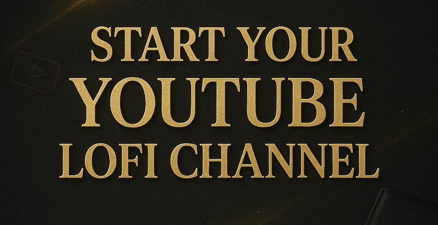 START YOUR YOUTUBE LOFI CHANNEL
