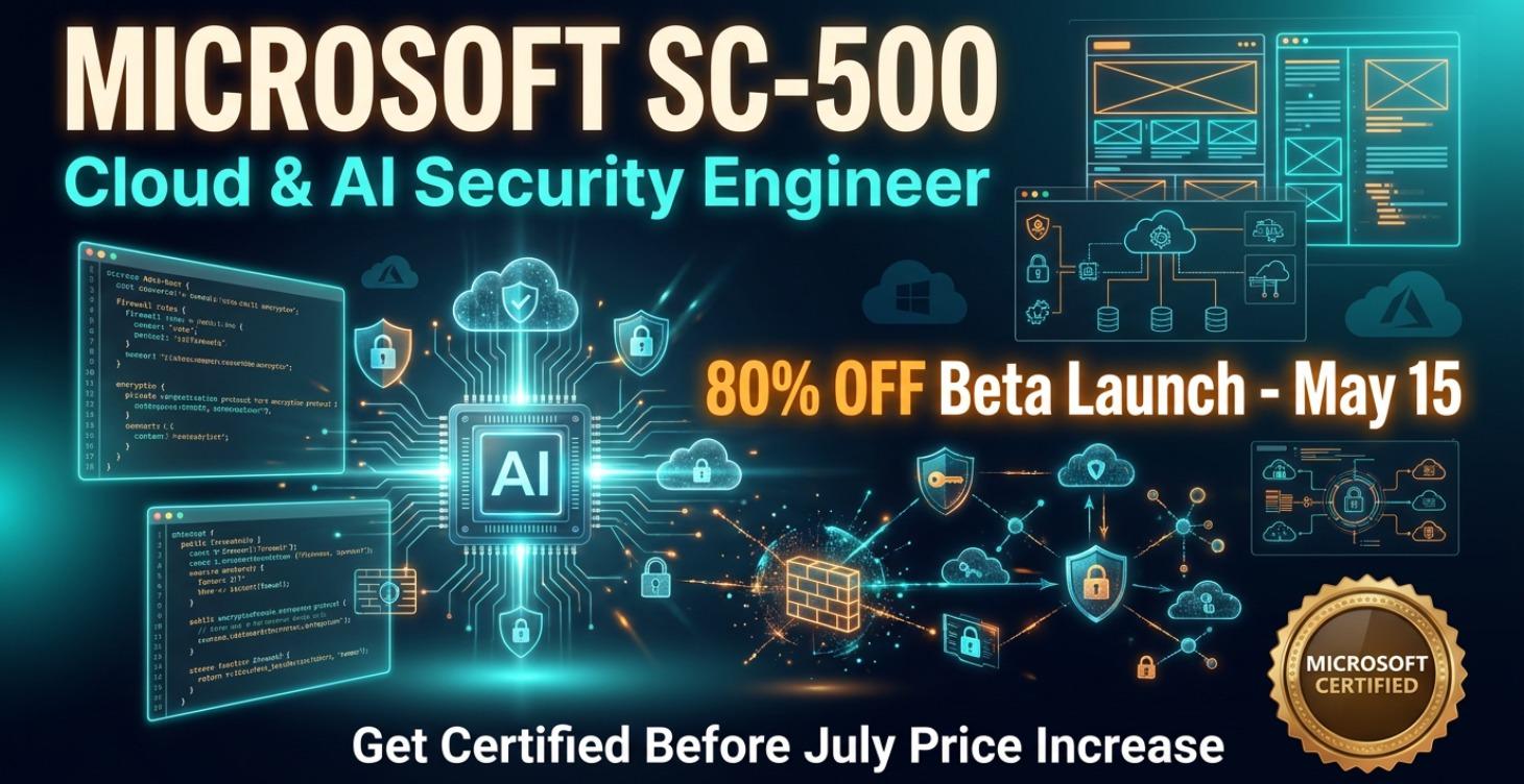Become a Microsoft Cloud AI Security Engineer $29