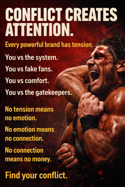 Conflict Creates Attention