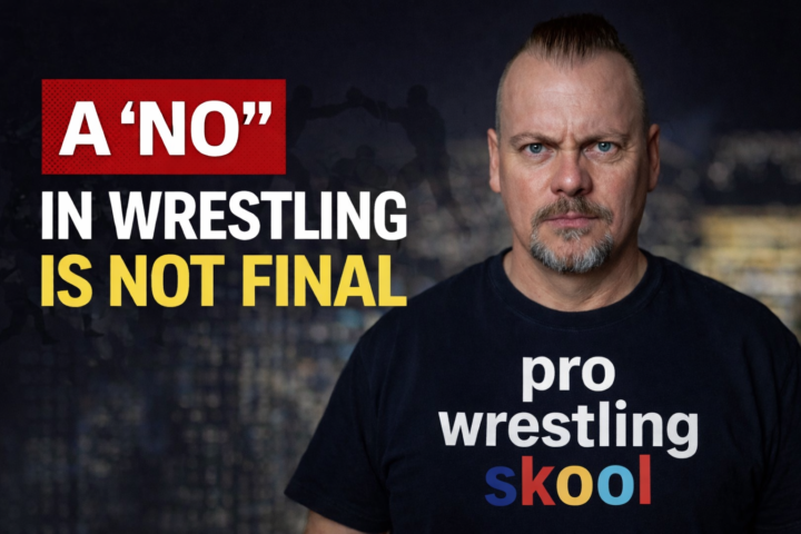 A “NO” IN WRESTLING IS NOT FINAL