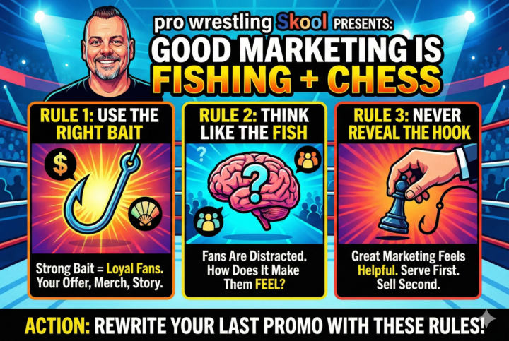 Good Marketing Is Fishing + Chess