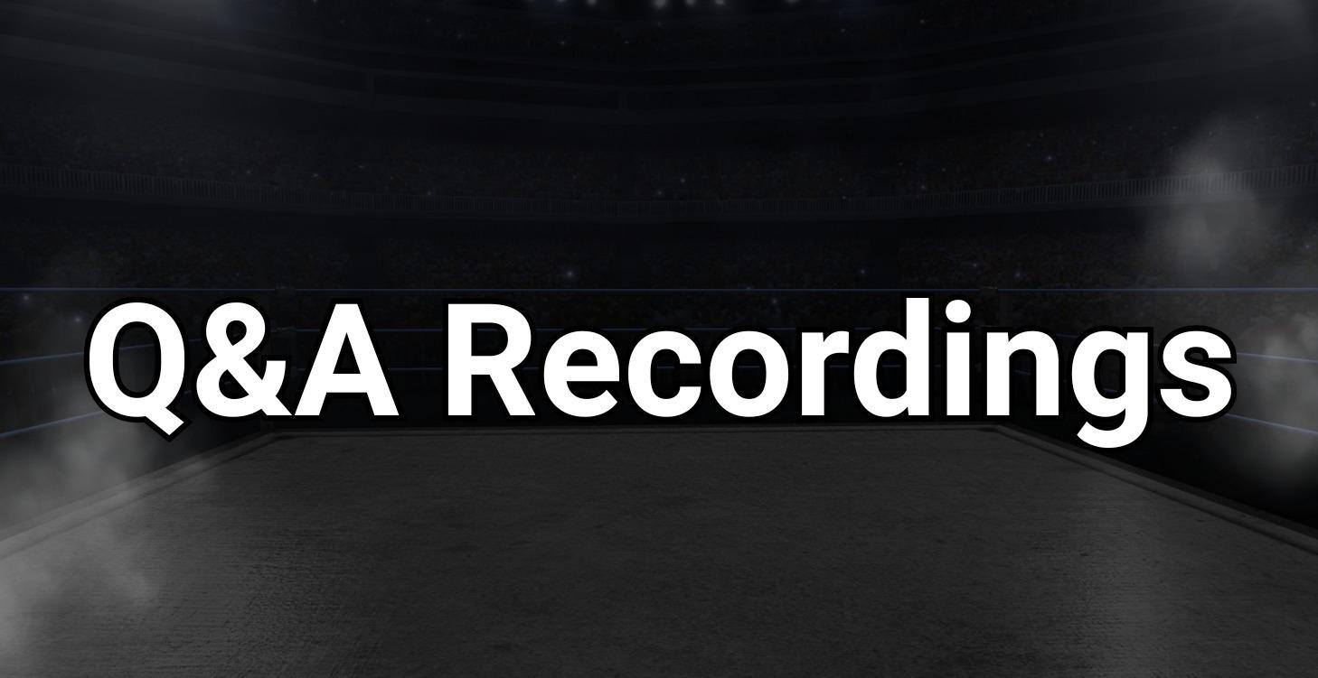Q&A Recordings