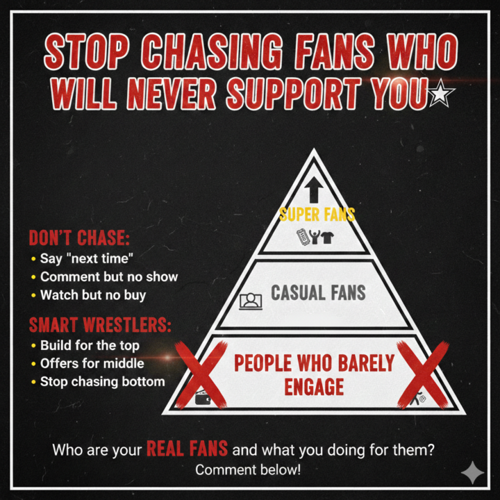 Stop Chasing Fans Who Will Never Support You