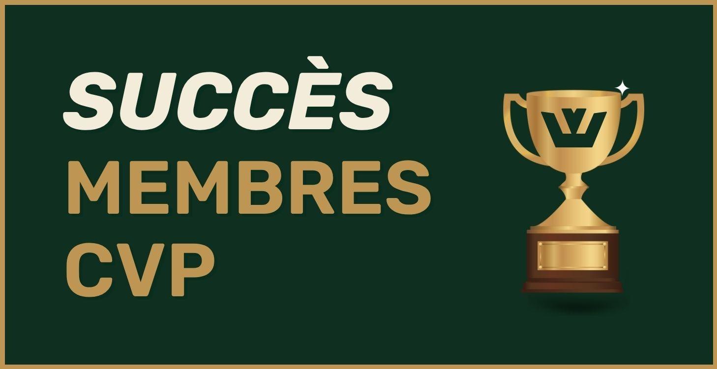 FORMATIONS SUCCÈS CVP