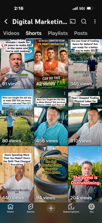 TikTok is resetting so I have pivotted