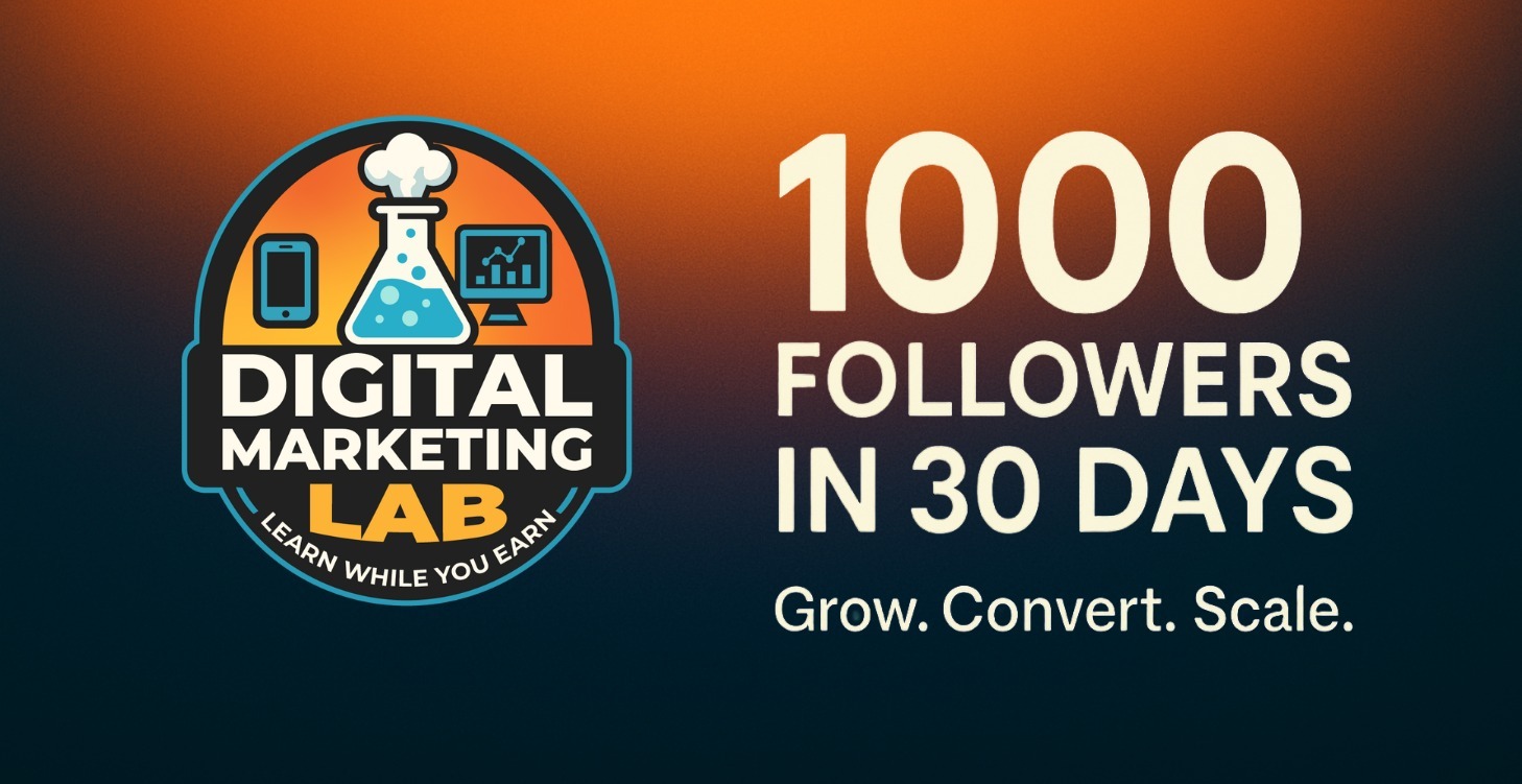 1000 Followers In 30 Days