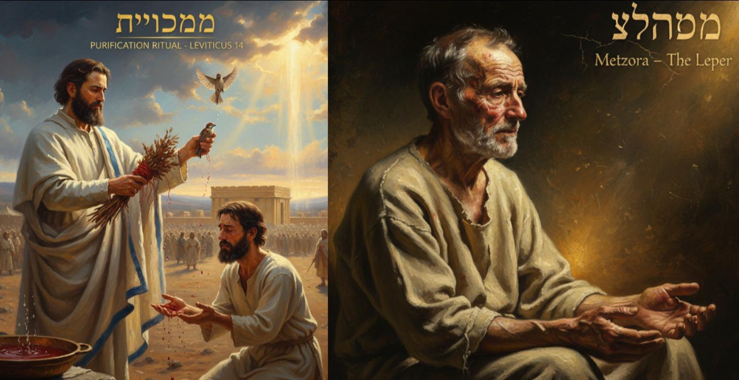 Metzora Leper מְּצֹרָע