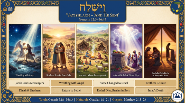  "VAYISHLACH – And He Sent"