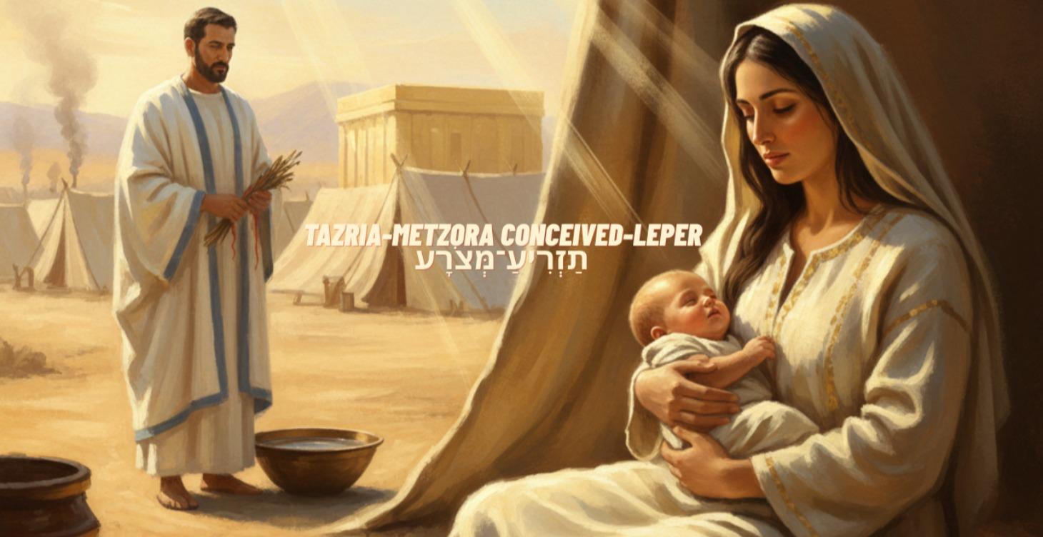 Tazria-Metzora Conceived-Leper תַזְרִיעַ־מְּצֹרָע