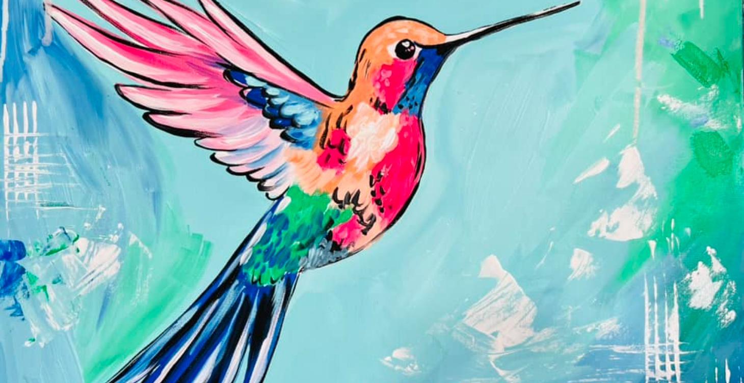 Hummingbird in Flight