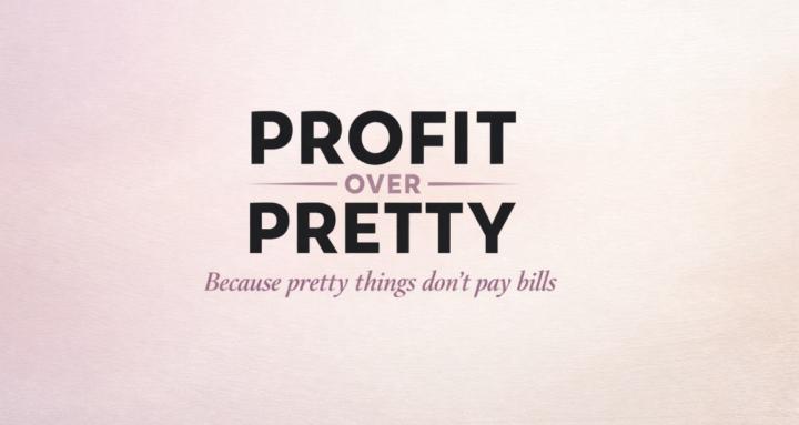 Profit Over Pretty