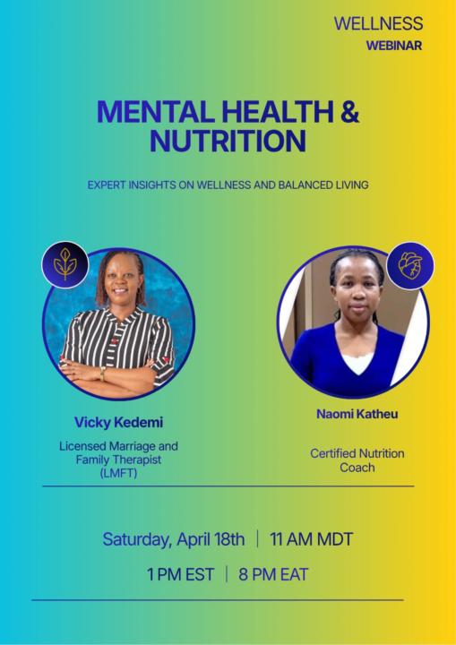 Mental health and Nutrition🍇