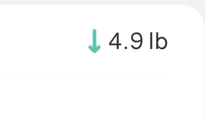 Down 4.9 in a week!! Consistency and commitment 💪🏾