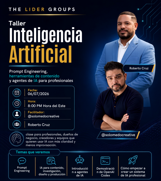 Taller Inteligencia Artificial – The Lider Groups