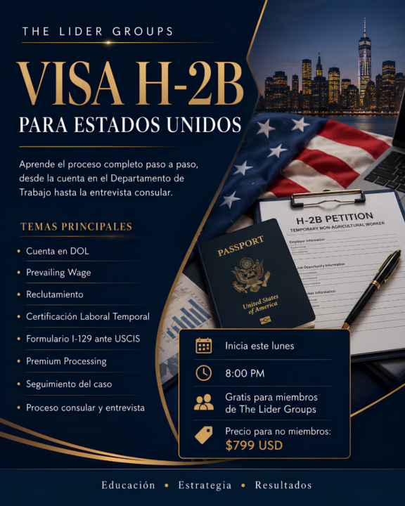 ENTRENAMIENTO COMPLETO VISA H-2B
