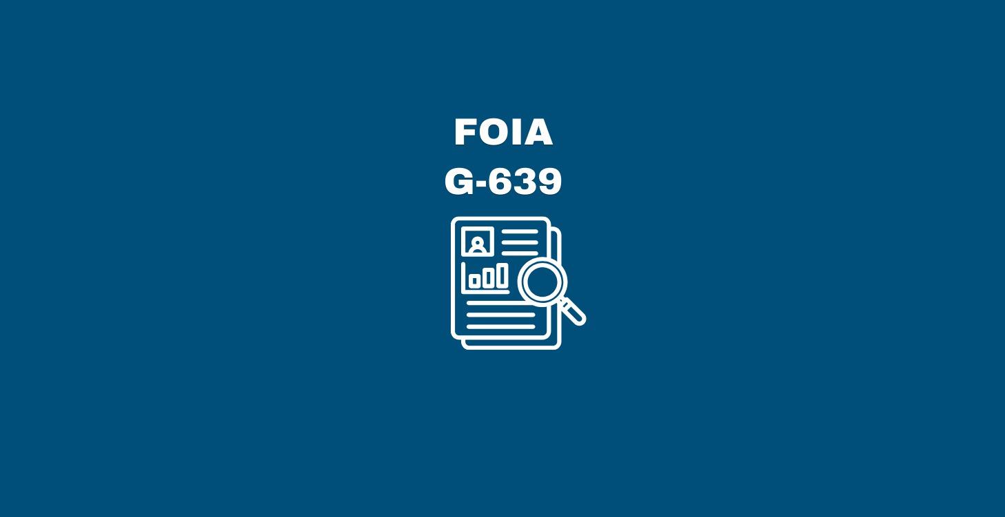 FOIA / G-639