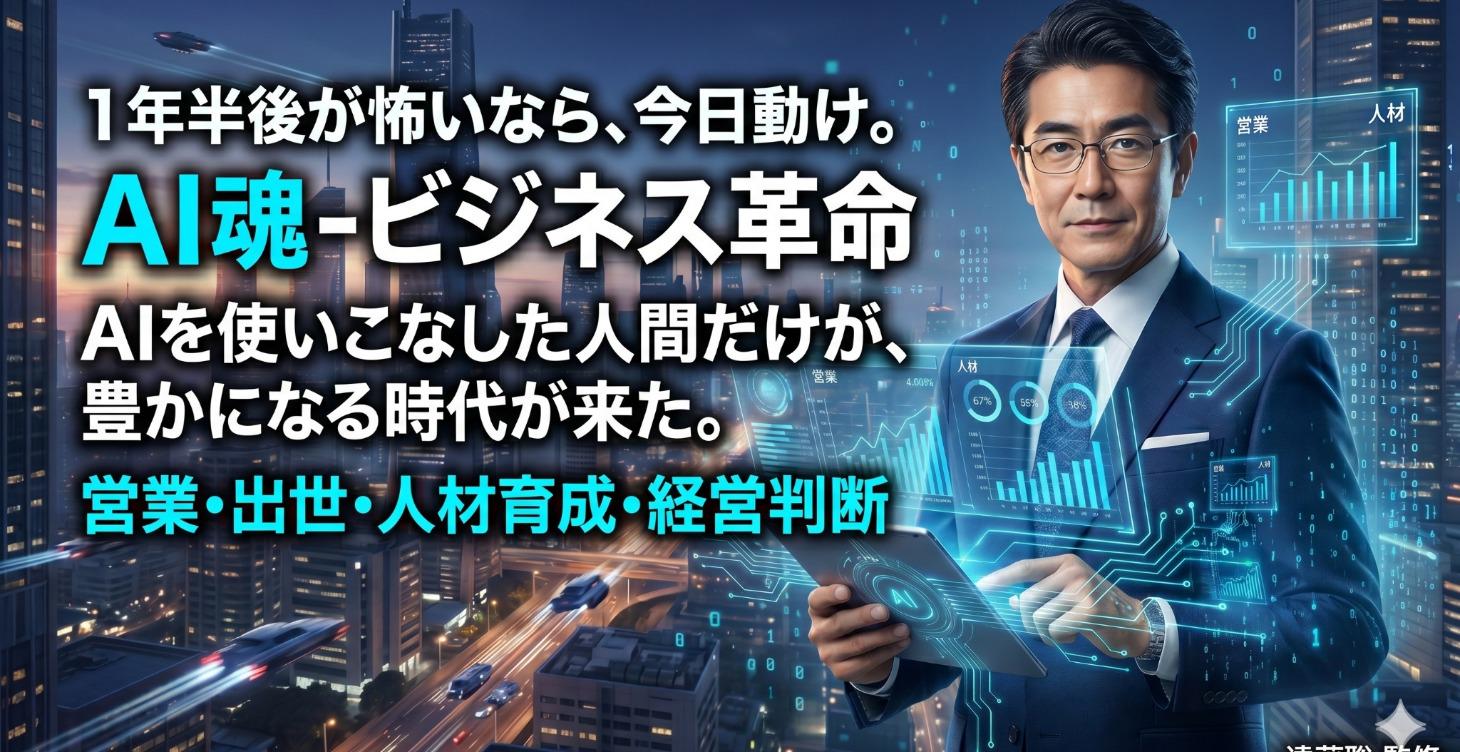 はじめてのAI営業講座 〜AIを武器に、あなたの営業を変える〜