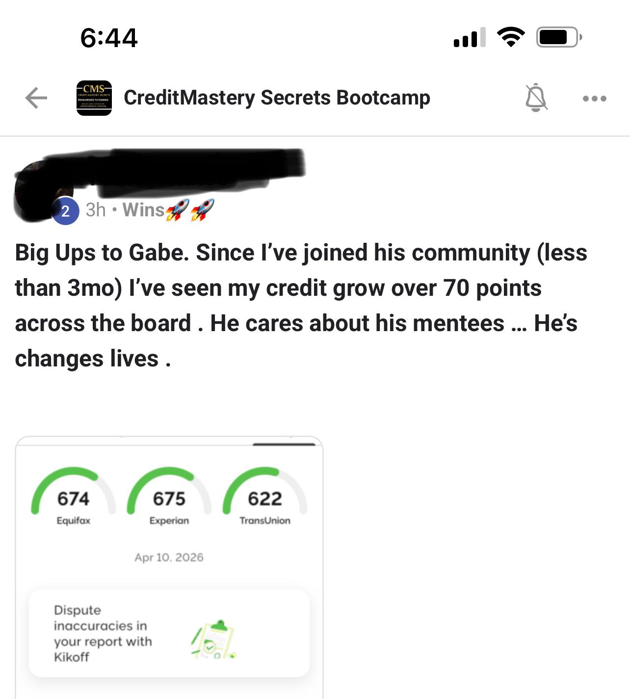 CreditMastery Secrets Bootcamp