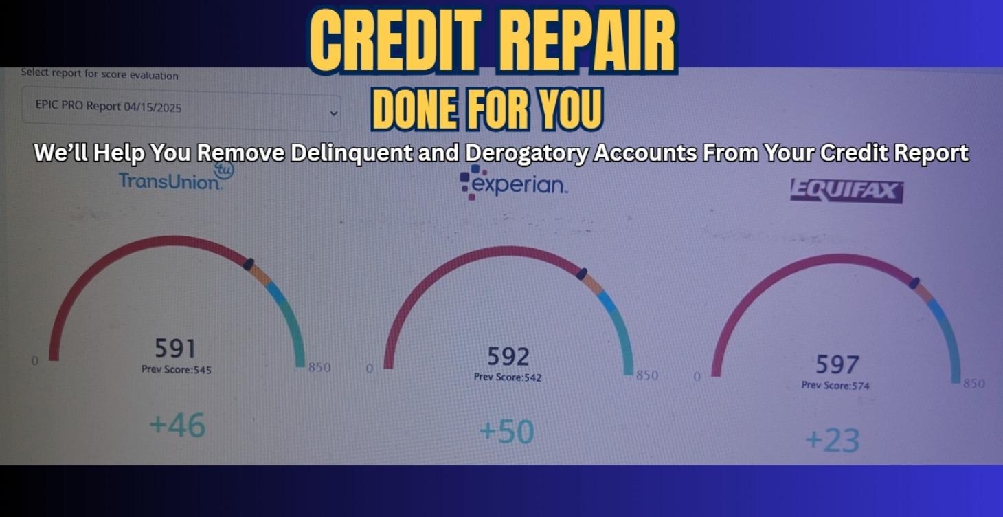 Credit Repair Done For You