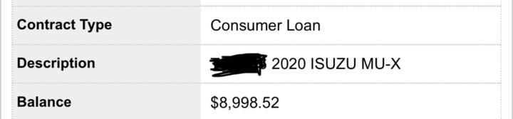 Less then $9000 on the car loan 🥹