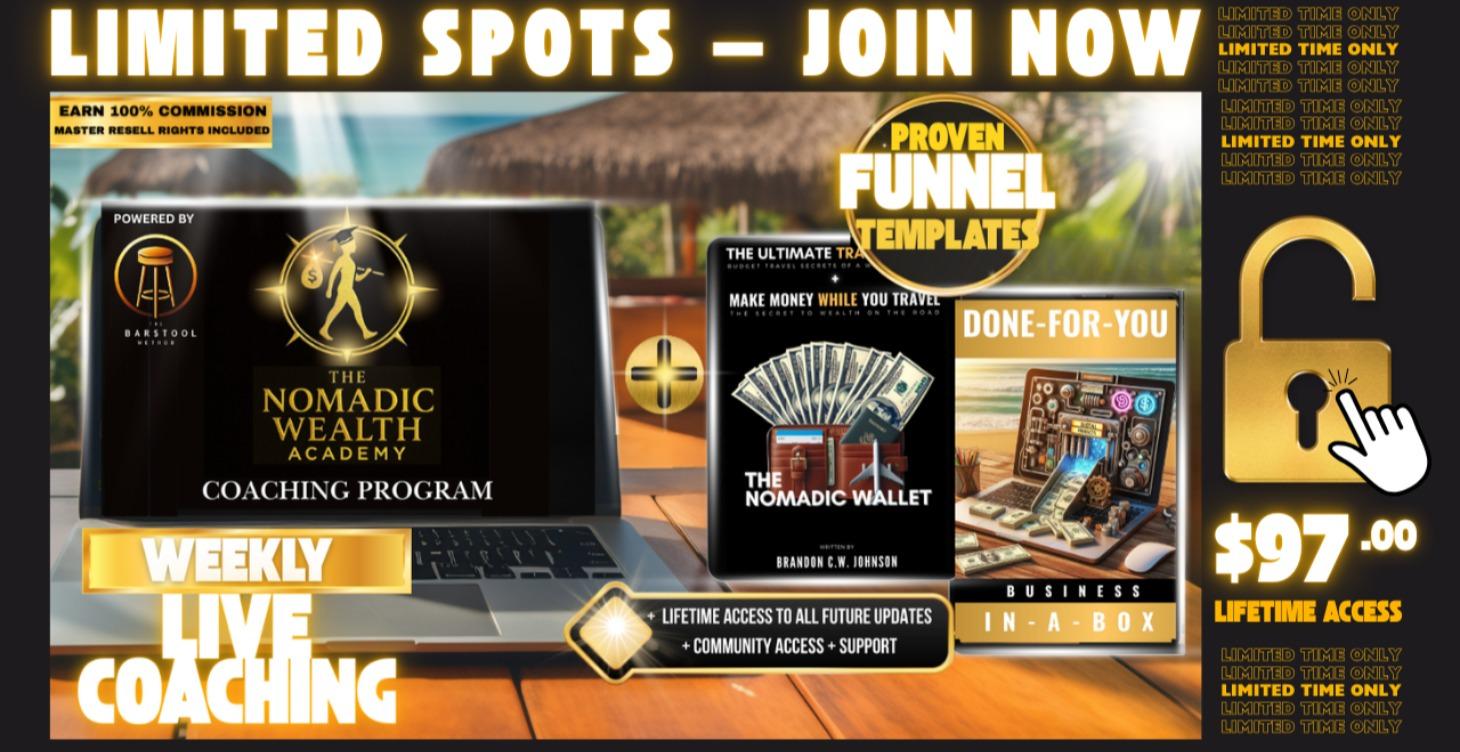 The Nomadic Wealth Academy Coaching Program