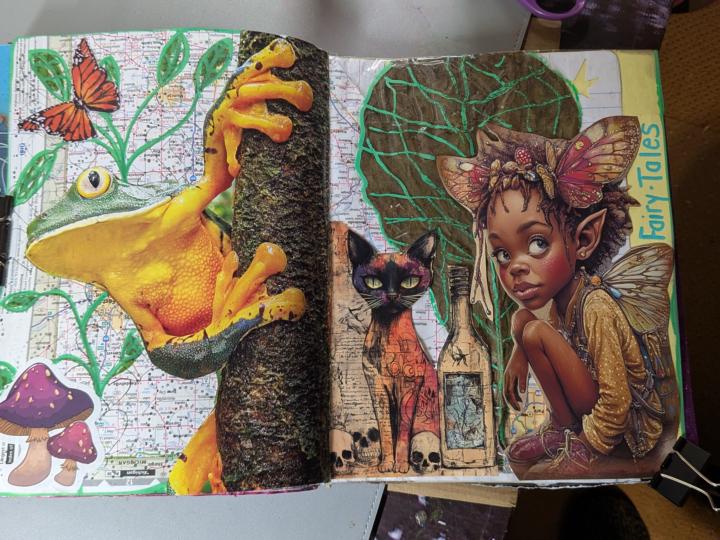FAIRY TALES and Junk Journaling
