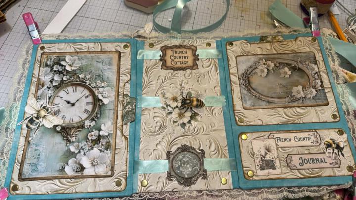 My current journal I’m working on in my fb group 