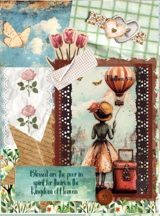 Digital Junk Journal Page