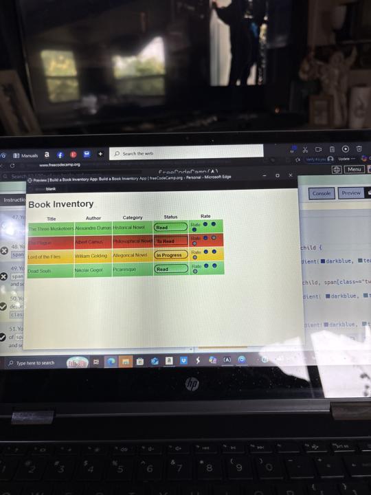 Build a inventory App