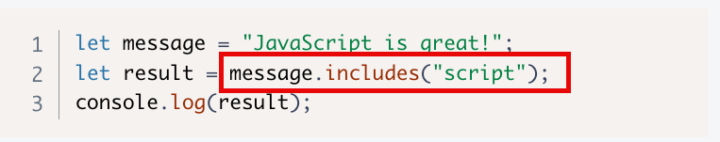How do you check to see if a word is contained within a string in JavaScript? 