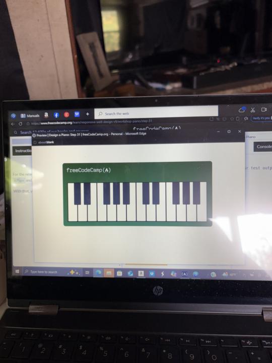 Design a piano