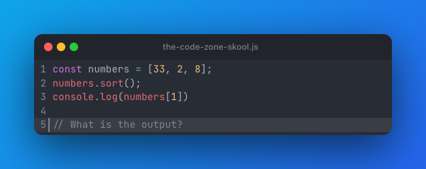 JavaScript is funky.. Want to guess what the output is?