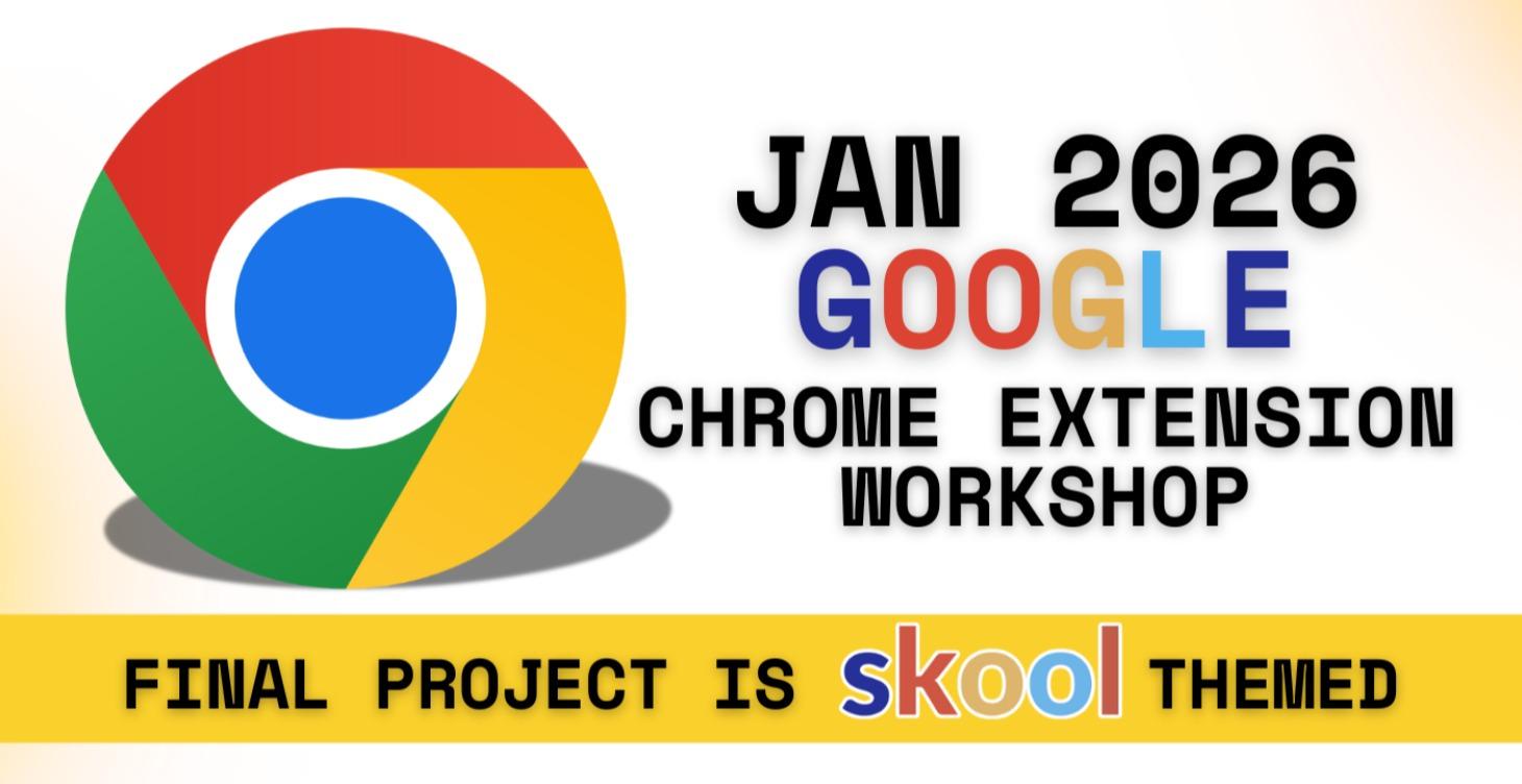 Chrome Extension Workshop