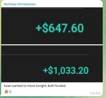 Nicholas and Tristina Making Money on a Sunday