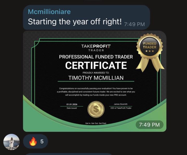 New Year. New Funded Trader.