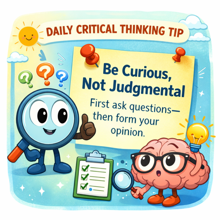 Daily Critical Thinking Tip: