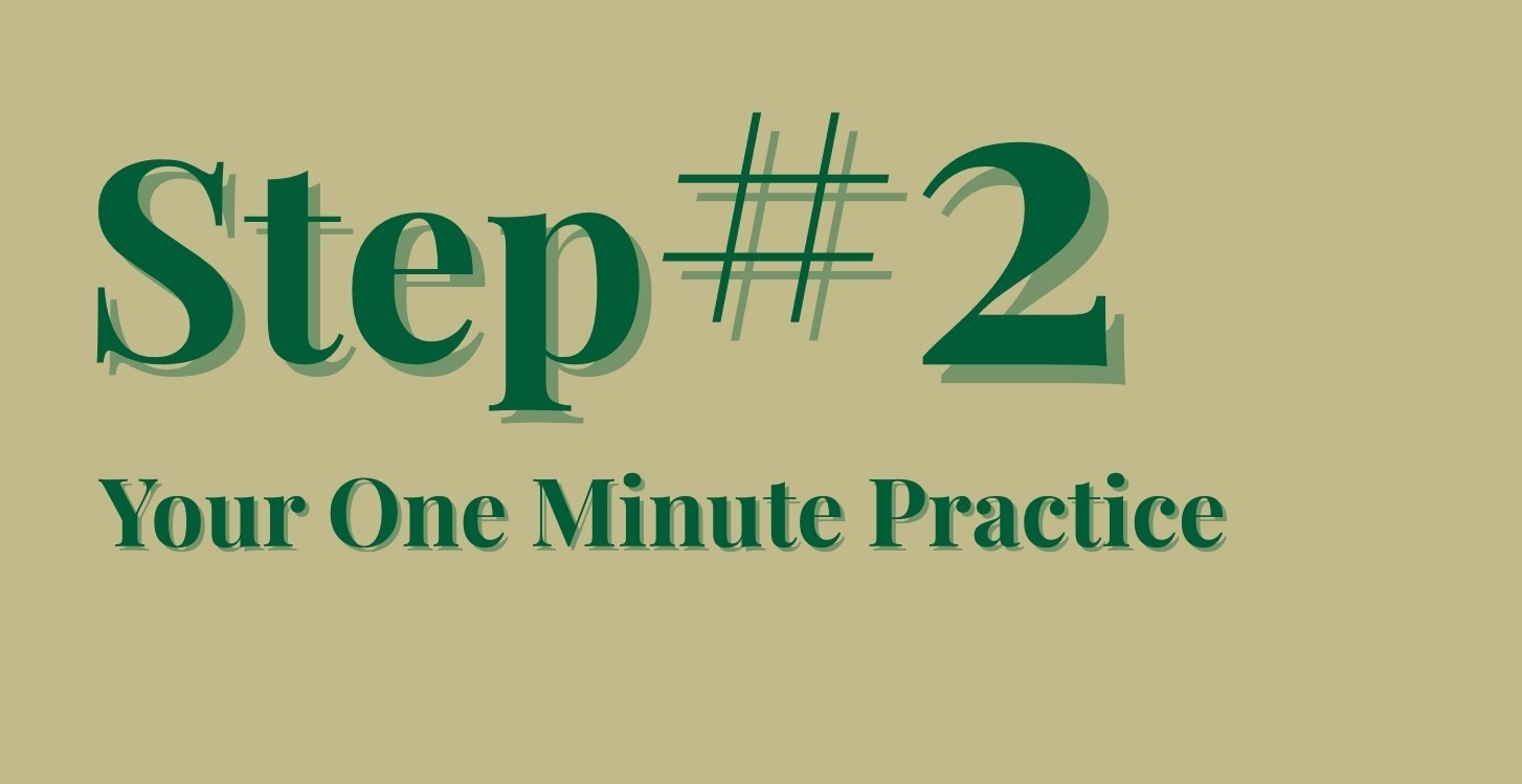 Module #1 - 1 Minute Practice