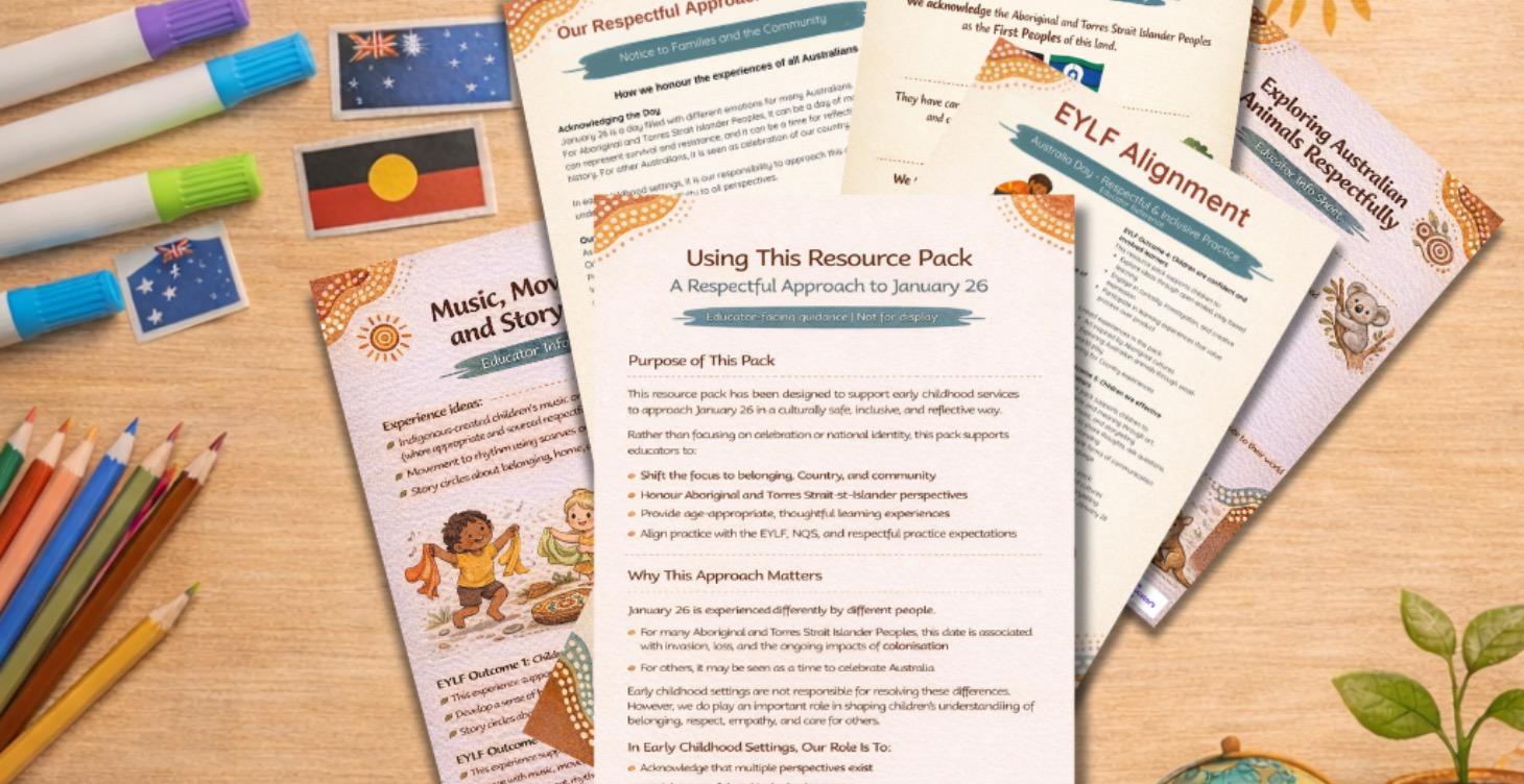 Australia Day Jan 26th with Respect Resource Pack