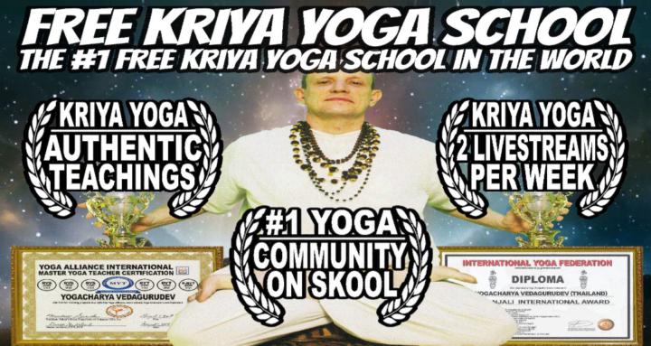 🧘‍♂️Free Kriya Yoga School